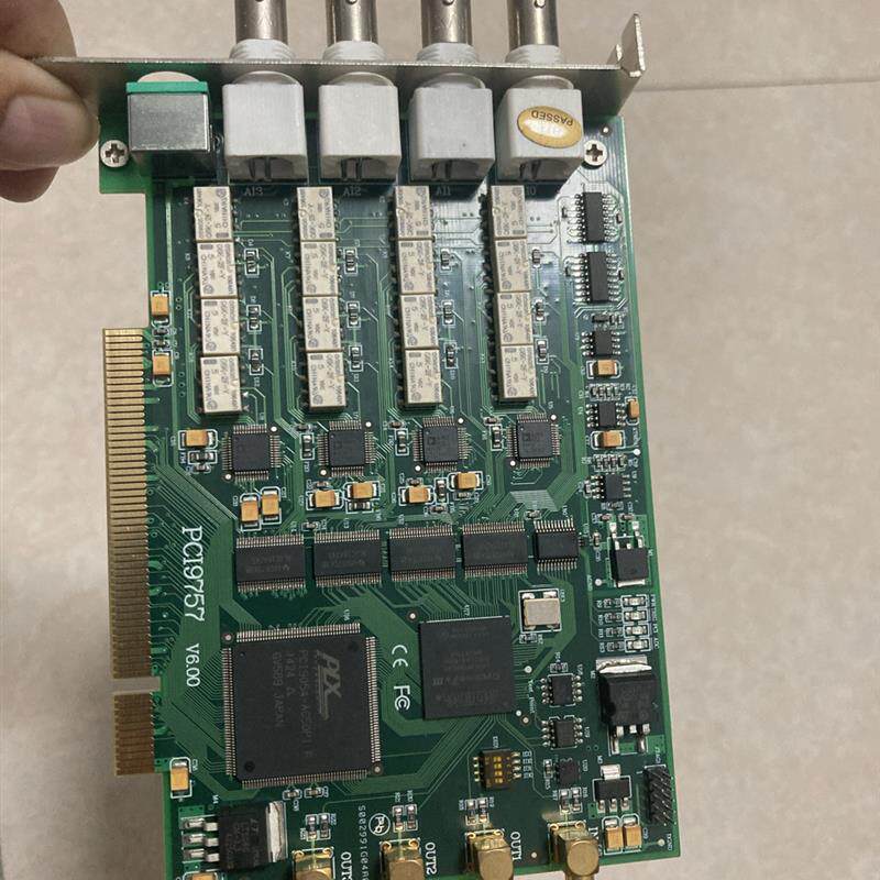 PCI9757北京阿尔泰科技4路AD同步每路800K模拟信号采集 高速AD卡