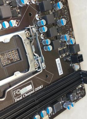 MSI/微星 H61M-P31/W8全固态 1155 小板集显 带DVI超 B75