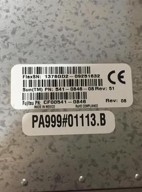 Sun SPARC M4000 M5000 DAT72 磁带机 541-0846