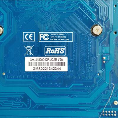 GM-J1800D12P-UCAM V0A 集成CPU台式电脑 17*17主板无风扇包好