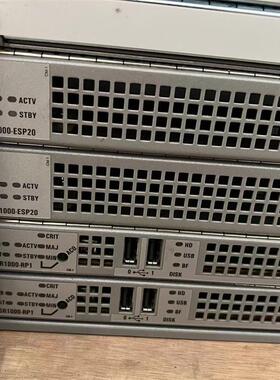 思科 ASR1006 配ASR1000-RP1 ASR1000-ESP20 ASR1000-SIP10 测好