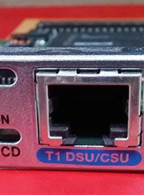 思科CISCO HWIC-1DSU-T1 模块 9成新 带镭射标 正品