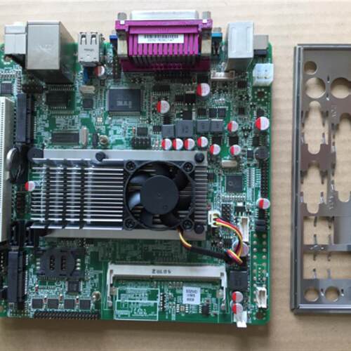 研域工控 ITX-M58-D52 M58-D56L D525集成CPU台式电脑主板支持12V