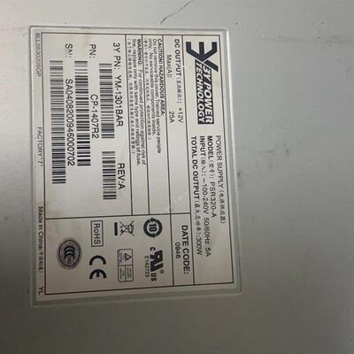 H3C S7502E S7503E-S 交换机 300W 交流电源 LSQM1AC320 PSR320-A