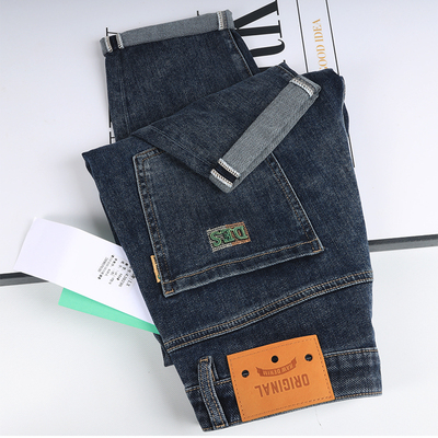 柔软长裤牛仔裤男老兄水洗夏季