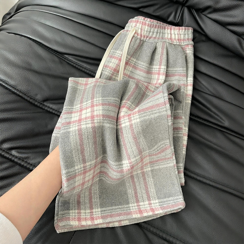 秋季软糯阔腿休闲裤流行梧桐裤