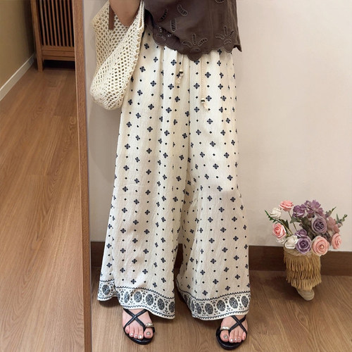 比睡裤还舒服的波西风裙裤啊！