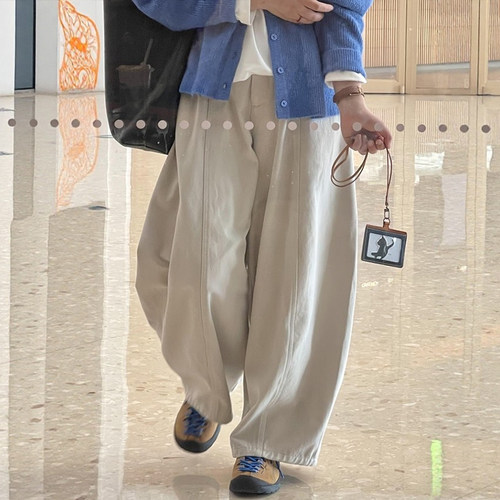 梨型疯狂安利的弯刀工装裤