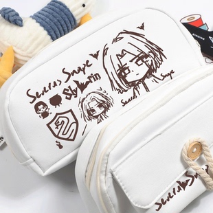 哈利周边波特 斯内普同人 谷子 吧唧 斯莱特林 女学生文具袋 笔袋