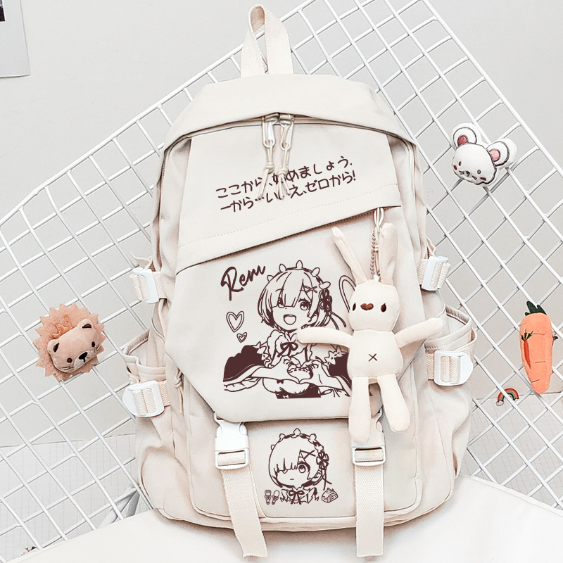 Re0蕾姆周边双肩书包背包