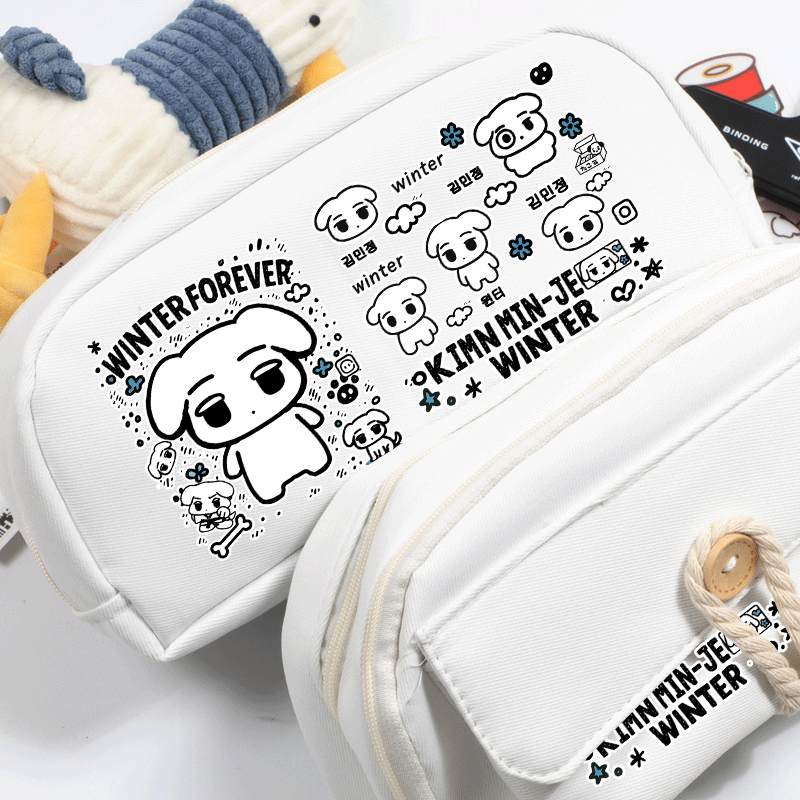 咖喱狗金玟庭应援周边学生文具袋