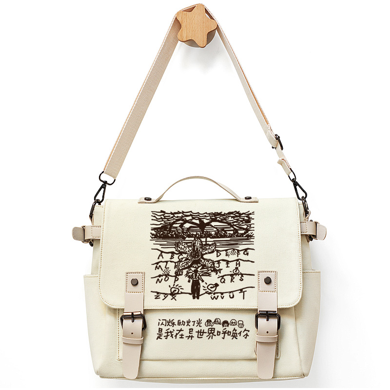 怪奇物语美剧周边单肩包斜挎包