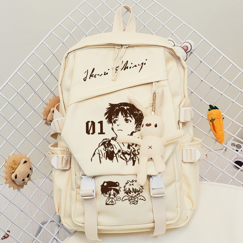 碇真嗣EVA周边动漫双肩包书包