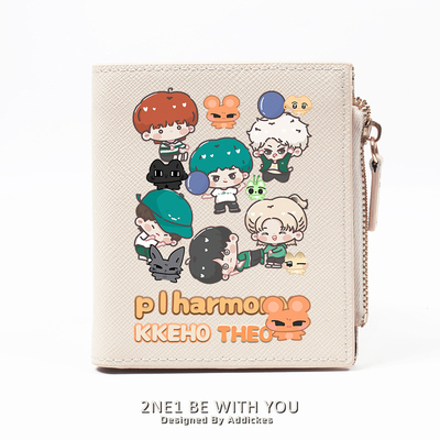 P1harmony男团周边钱包卡包一体