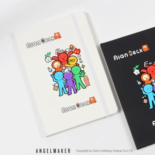 火柴人 Alan Becker周边 绑带记事簿 笔记本 天选之子 动漫同人