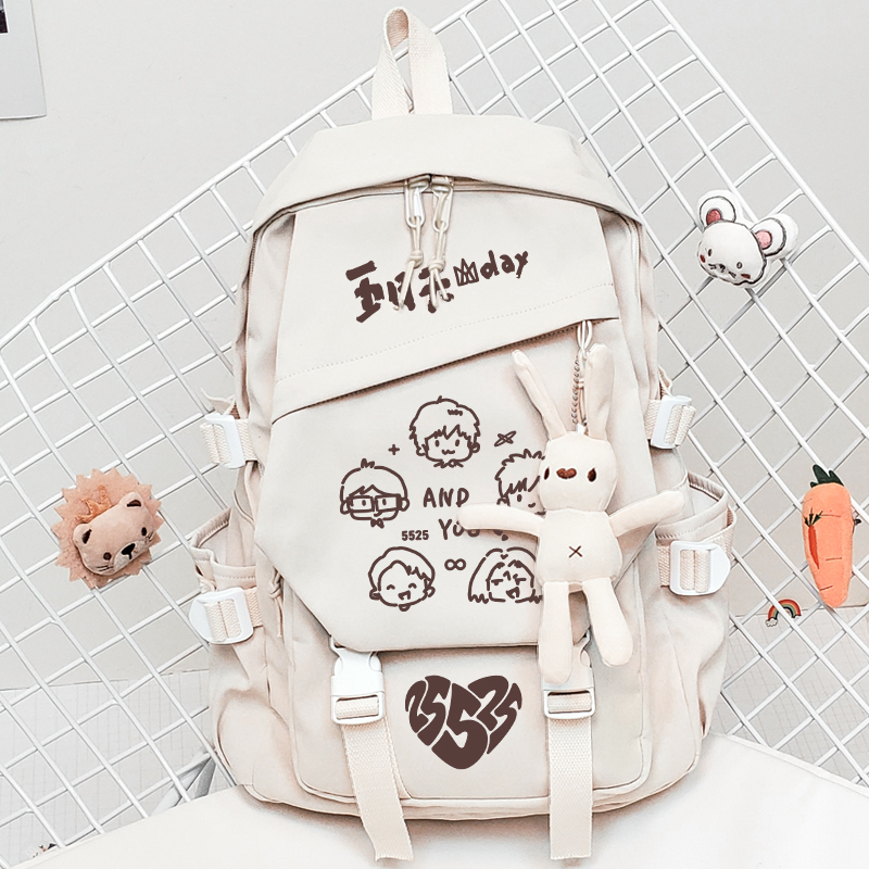 五月天周边应援物双肩包女大学生