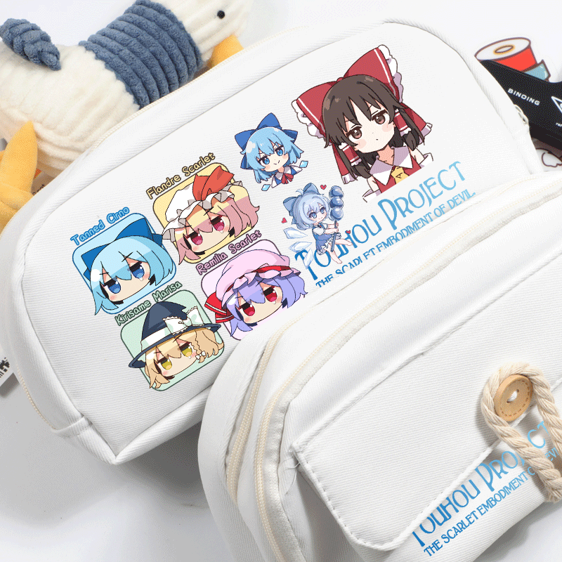 东方project动漫周边文具盒笔袋