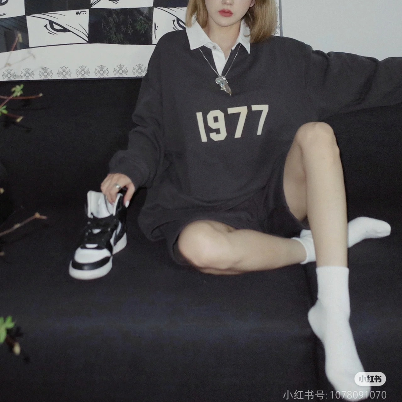现货亏清正品ESSENTIALS 长袖1977 POLO衫 男女同款时尚简约百搭