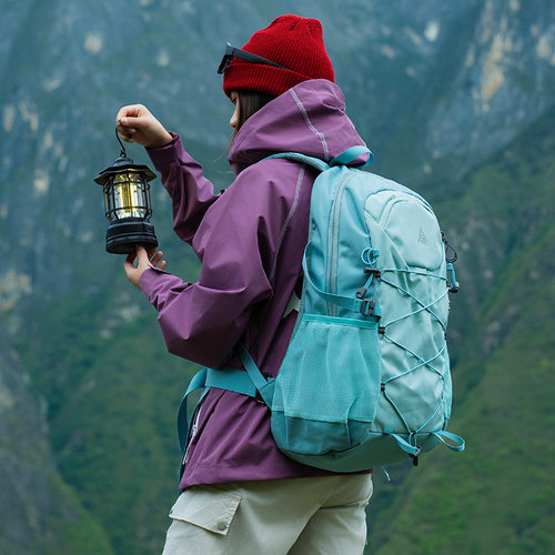 户外防水双肩包男徒步登山包大容量旅游背包35L小鹰防水轻量化