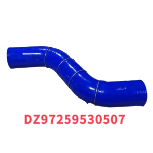 德龙新X3000天然气增压器连接管中冷器进气管发动机进气管