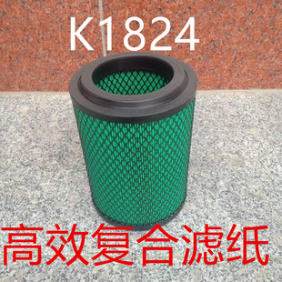K1824PU空气滤芯适配东风多利卡D5空滤东风多利卡D5空气滤清器