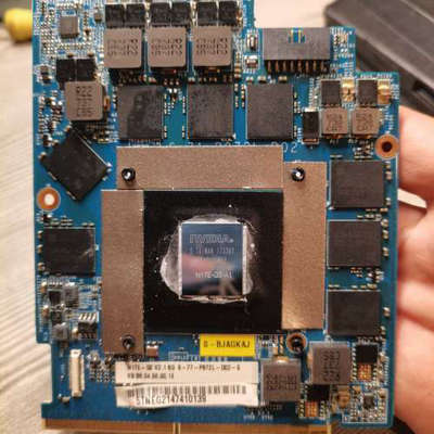 神舟 GTX1070M 显卡板N17E-G2-A1  8G显