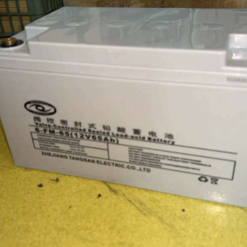 沃尼斯特12V65Ah阀控式铅酸蓄电池，型号6-FM-65，