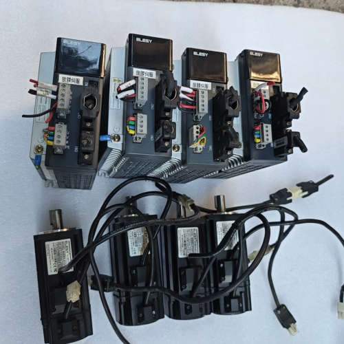 伊莱斯 400w伺服驱动器加电机一套ESDA-005AP