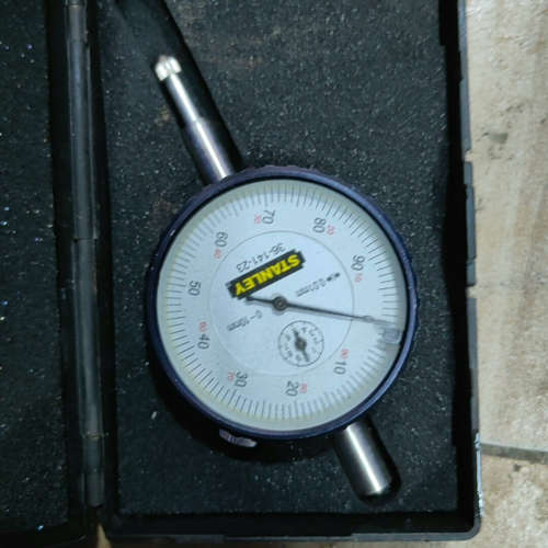STANLEY/史丹利百分表0-10mm/杠杆磁性表座精密型