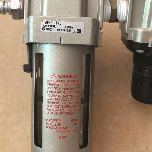 SMC过滤减压装置一套，AF40-04D AM350C-04