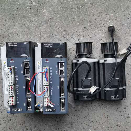 埃斯顿750w伺服套装，驱动器PRONET＿08AMG，伺服