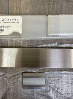 易高/elcometer，研磨细度板，部件号:K000204