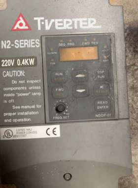 台安T-VERTER N2系列变频器，型号N2-2P5-H，