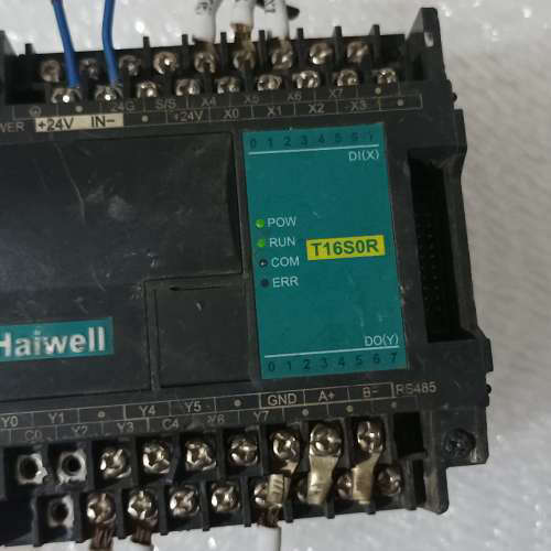 海为PLC，T16S0R   24V供电