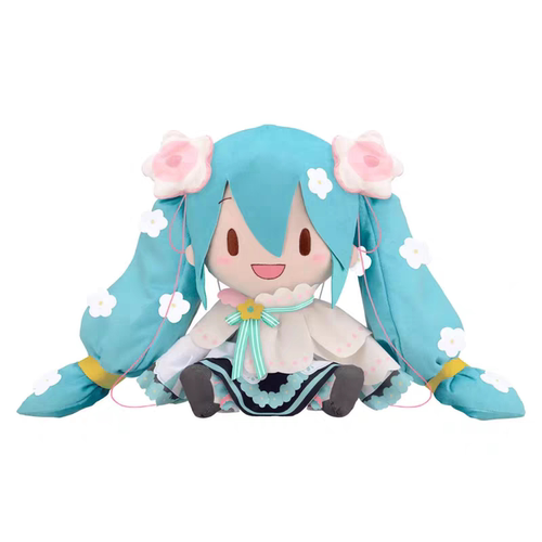 【Meow】正版现货 SEGA 初音 魔法未来2021 LL村花fufu毛绒玩偶