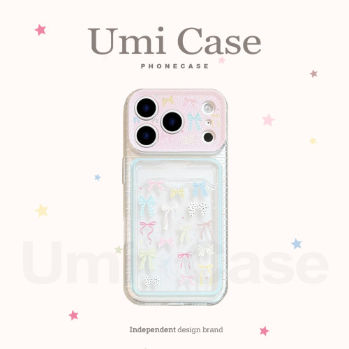 UmiCase蝴蝶结卡包iPhone手机壳