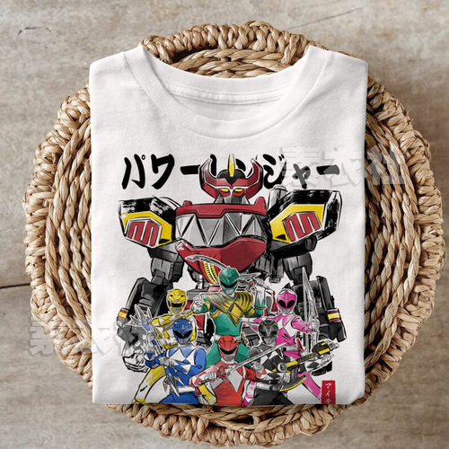 超凡战队T恤电影动画周边