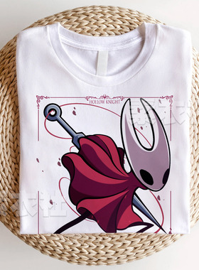 空洞骑士丝之歌短袖游戏周边Hollow Knight Silksong大黄蜂T恤棉