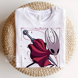 空洞骑士丝之歌短袖游戏周边Hollow Knight Silksong大黄蜂T恤棉