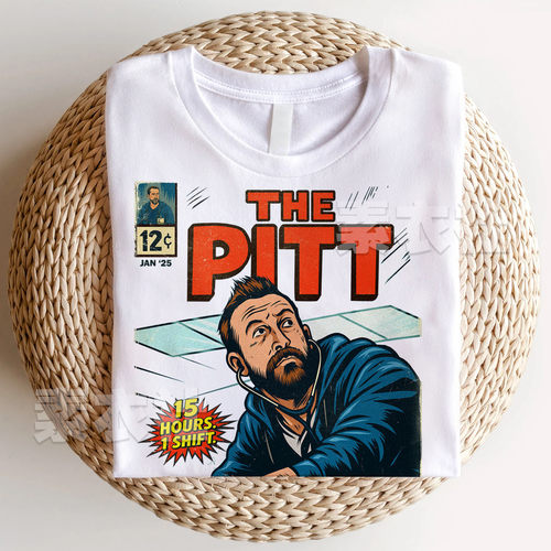匹兹堡医护前线儿童成人纯棉HBO美剧周边第二季the pitt 短袖T恤