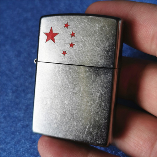 打火机外壳 花沙红旗外壳