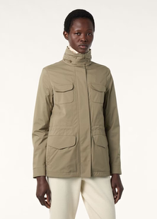 意大利单！贵牌～25秋冬新款LP旅行者防水防风收腰连帽风衣外套女