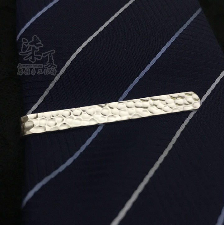 925纯银领带夹刻字定做制刻字母正装高档商务男女士新郎结婚礼物|msdalam kategori Aksesori/Belt kulit/Hat/Muffler, klip tali leher - dari Buy2taobao.com untuk memberikan perkhidmatan ejen Taobao profesional membeli