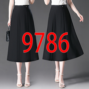 4XL 9779亚麻裙子S