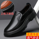 真皮男士 马丁鞋 休闲工装 鞋 男一脚蹬百塔鞋 大头鞋 皮鞋 子 底上线男鞋