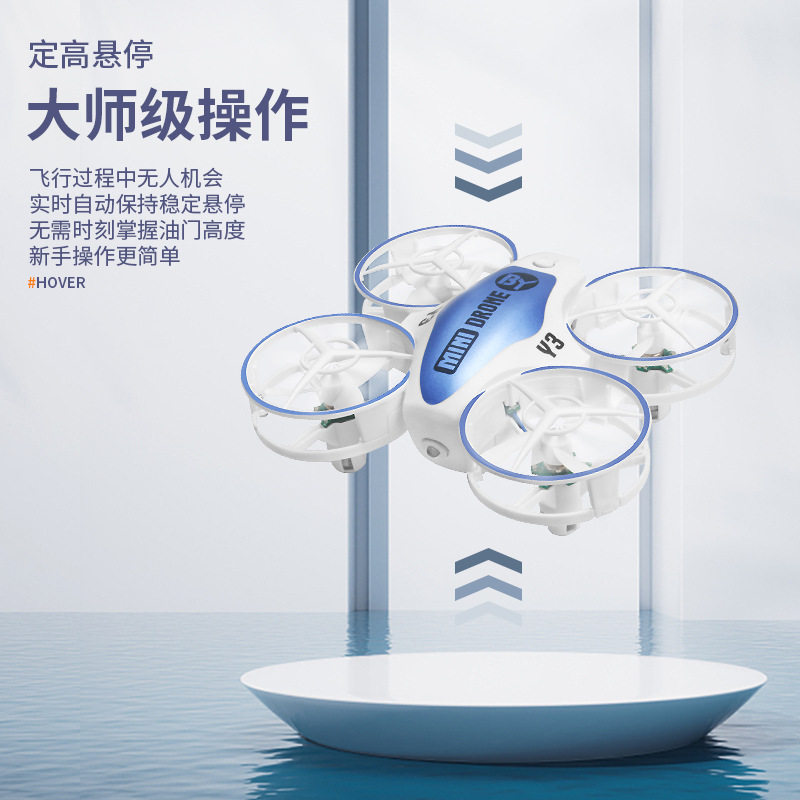 Y3 미니 미니 원격 제어 비행기 호버 드론 헬리콥터 UFO 항공기 장난감 드론 장난감