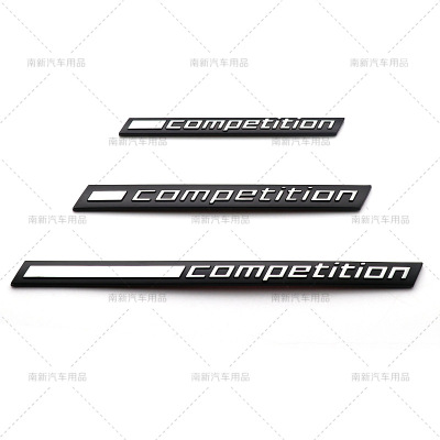 适用于宝马X1MX3MX4MX5MX6M改装competition雷霆版车标M1M3M5M4M6