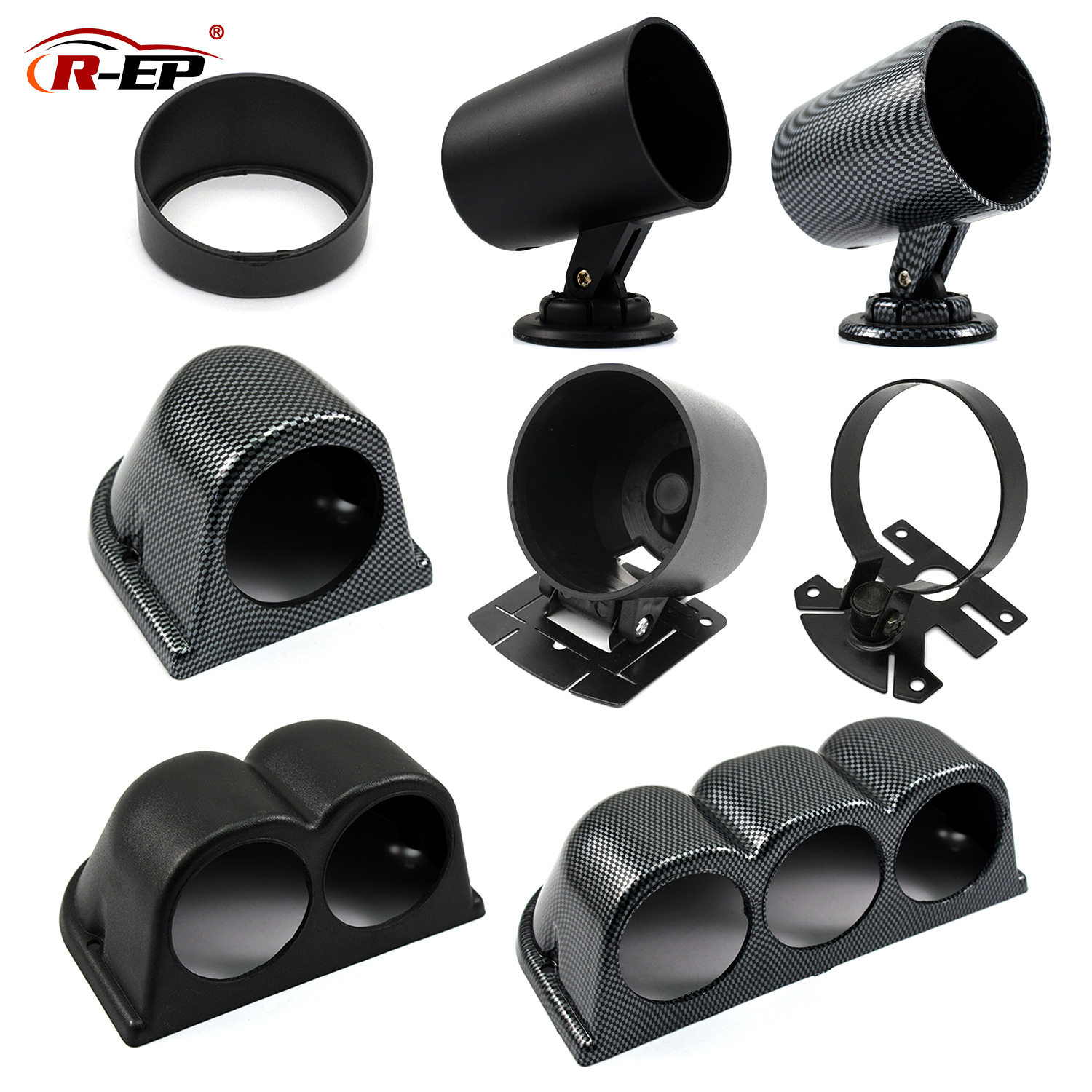 汽车仪表改装表座仪表台平款支架通用2" 2.5"碳纹单孔表座铁架,汽车零部件/养护/美容/维保,发动机支架,淘宝优惠券,粉丝福利购,淘宝优惠卷