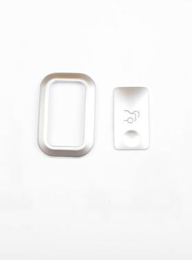 专用奔驰07-14老款W204 C180K C200 C260 改装后备箱按键装饰贴片