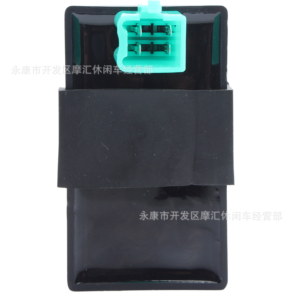 摩托配件弯梁车力帆LF110 DY大阳100嘉陵70捷达四针直流点火器CDI
